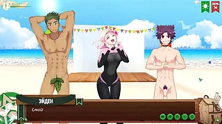 Game&colon; Friends Camp&comma; Episode 16 - Fashion show &lpar;Russian voice acting&rpar;